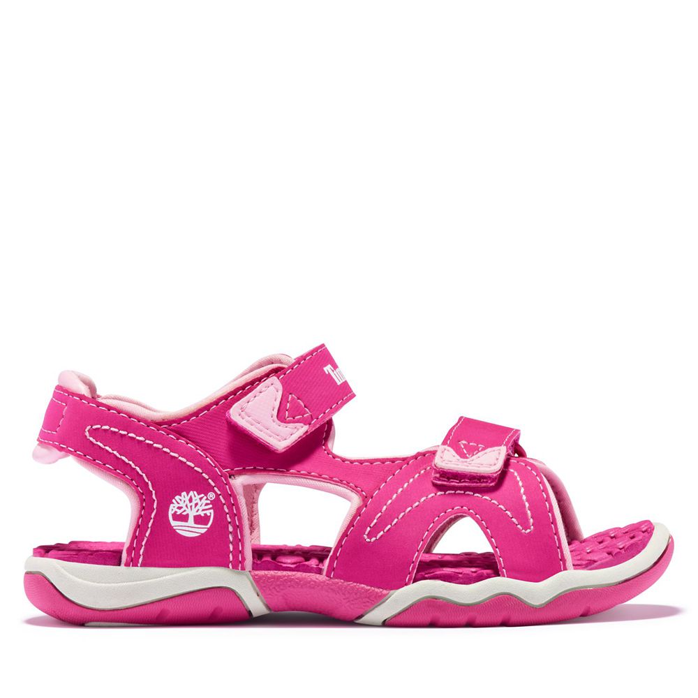 Sandalias Timberland Niños Adventure Seeker 2-Strap Rosas - Chile HVF-413597